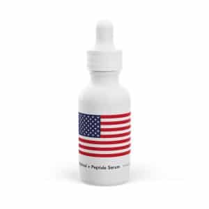 Retinol and Peptide Face Serum, 1oz American Flag