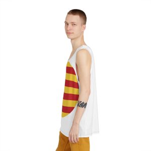 Catalonia Flag Mens Tank Aop