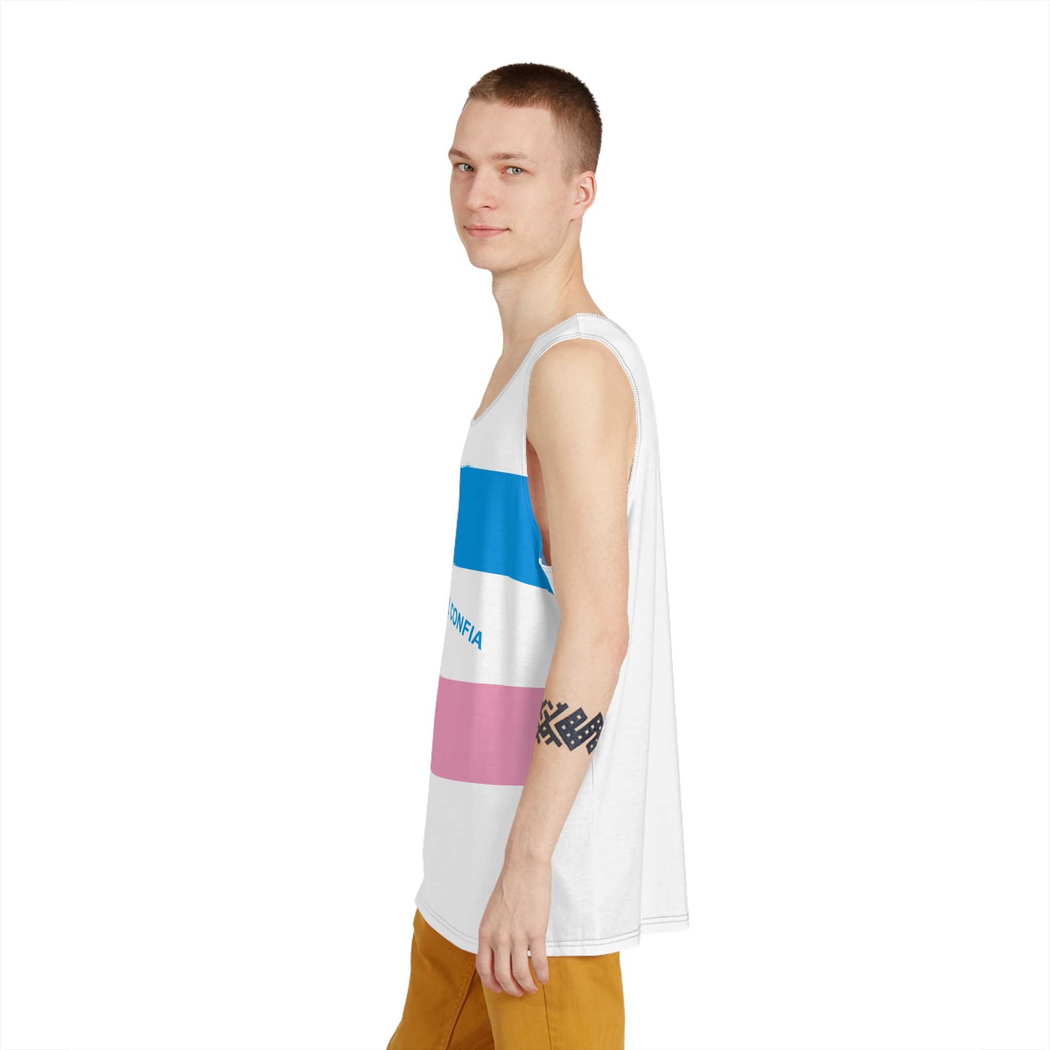 Bandeira Do Espírito Santo Mens Tank Aop