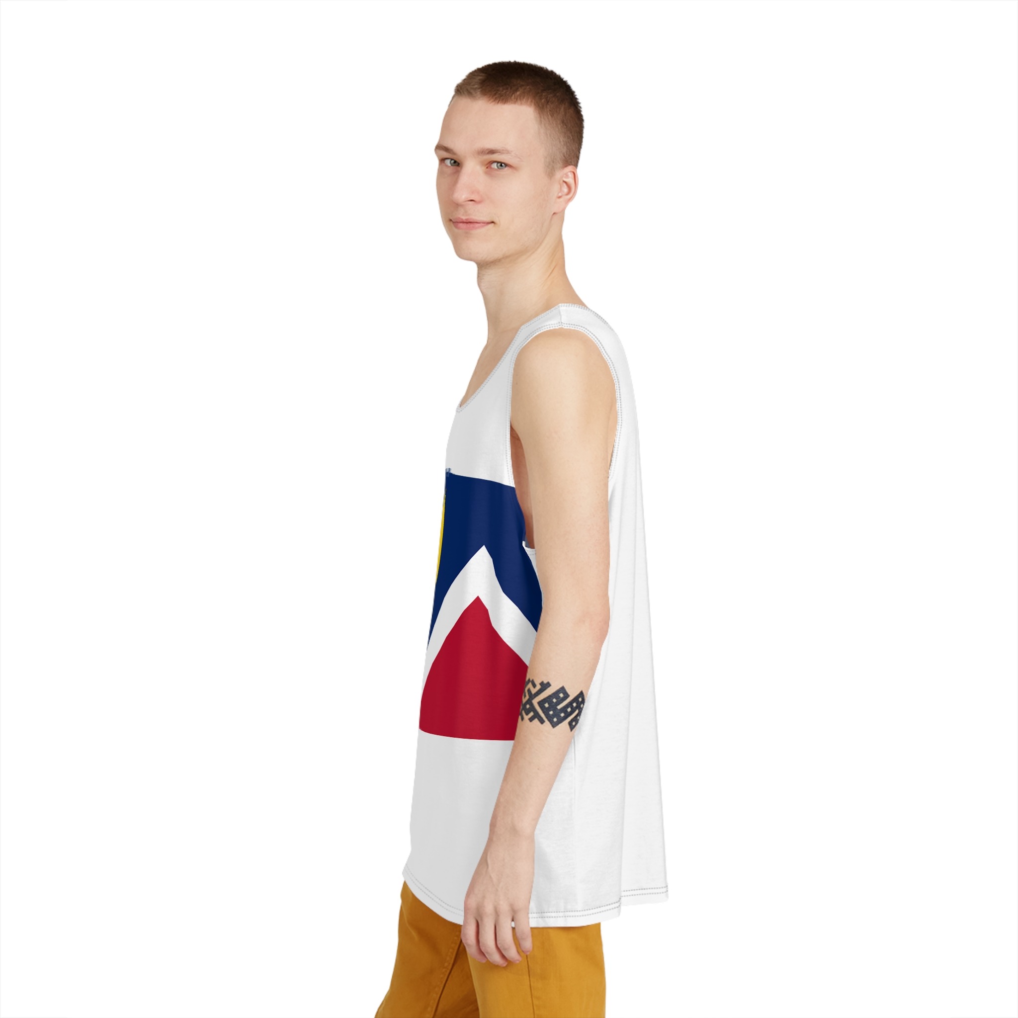 Flag of Denver, Colorado Mens Tank Aop