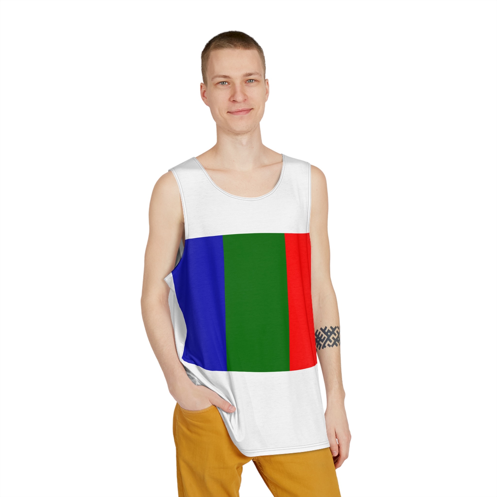 Bandera de Moquegua Mens Tank Aop - Image 3