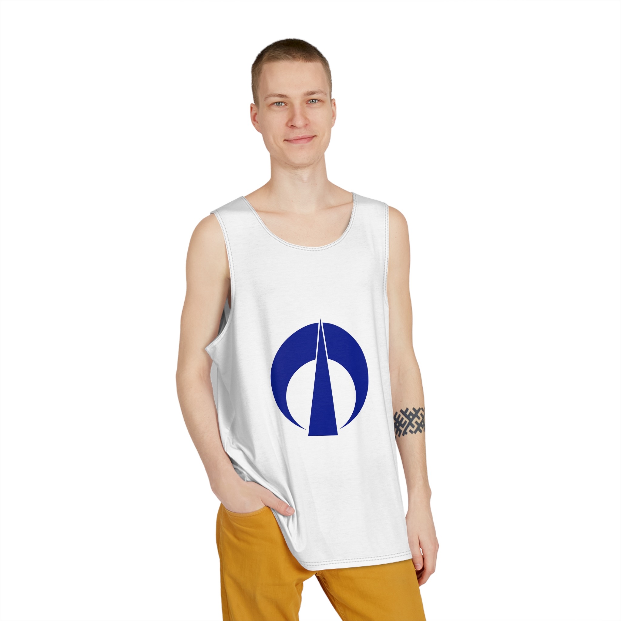 Flag of Fuchu City Mens Tank Aop - Image 3