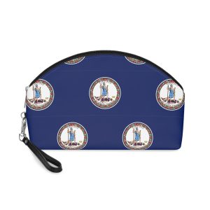 Flag of Virginia Makeup Bag