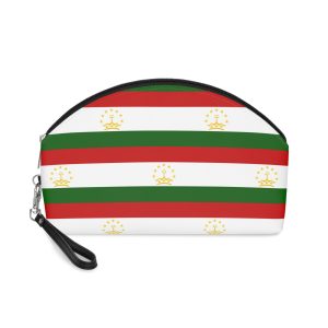 Tajikistan Flag Makeup Bag