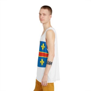 Flag of Clermont Ferrand Mens Tank Aop