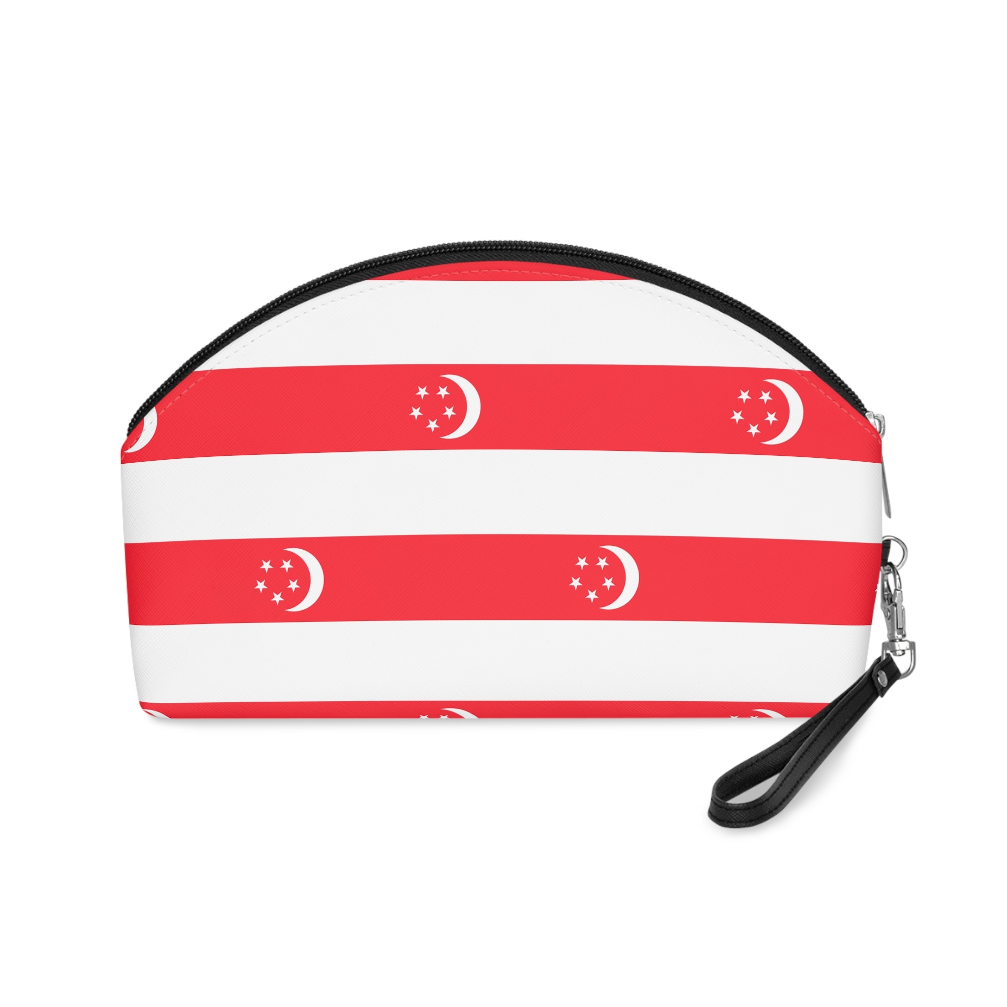 Singapore Flag Makeup Bag - Image 2