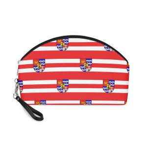 Flag of Varaždin County Makeup Bag