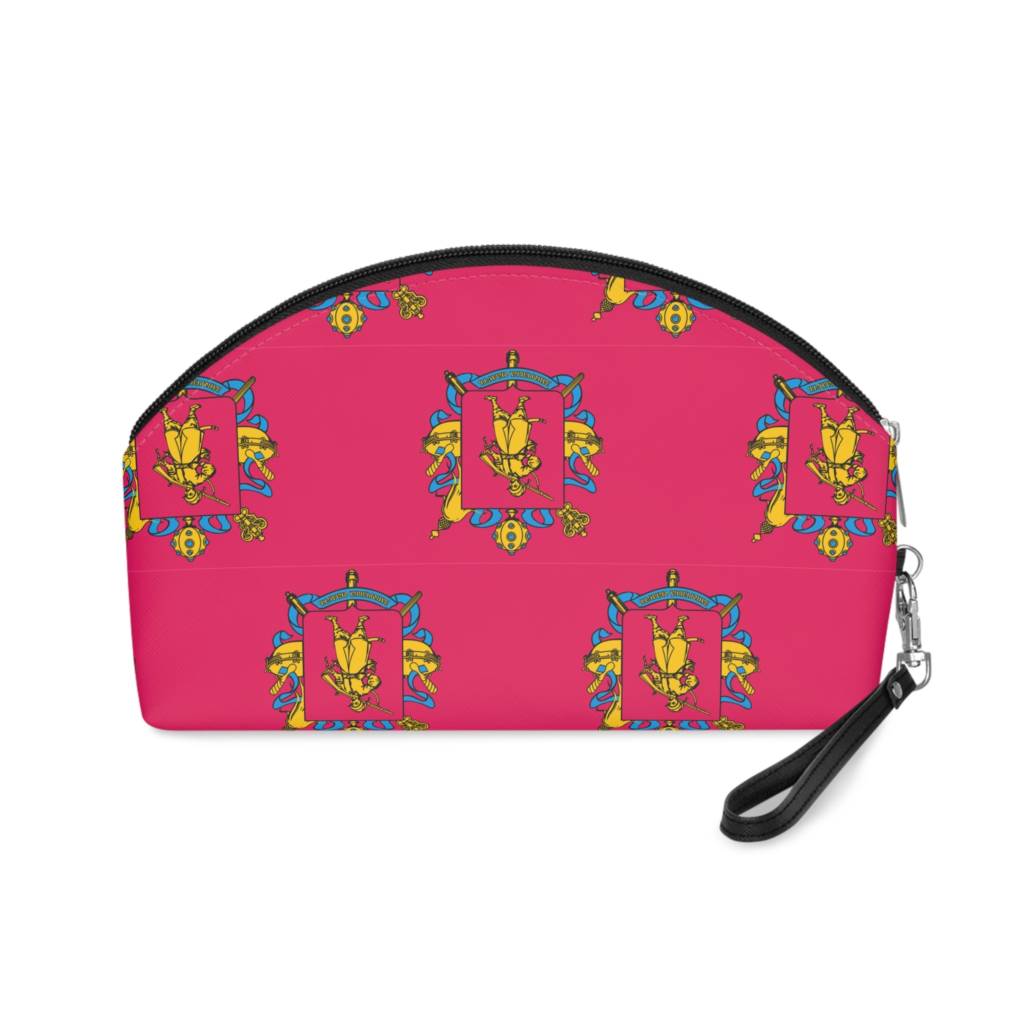 Flag of Zaporizhia Oblast Makeup Bag - Image 2