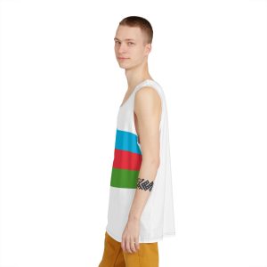 Flag of Azerbaijan Mens Tank Aop
