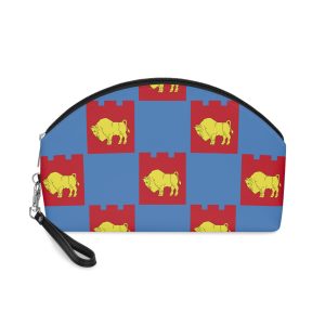 Flag of Brest Voblast, Belarus Makeup Bag