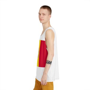 Flag of Andorra Mens Tank Aop
