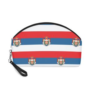 Tradicionalna Zastava Vojvodine Sa Grbom Makeup Bag