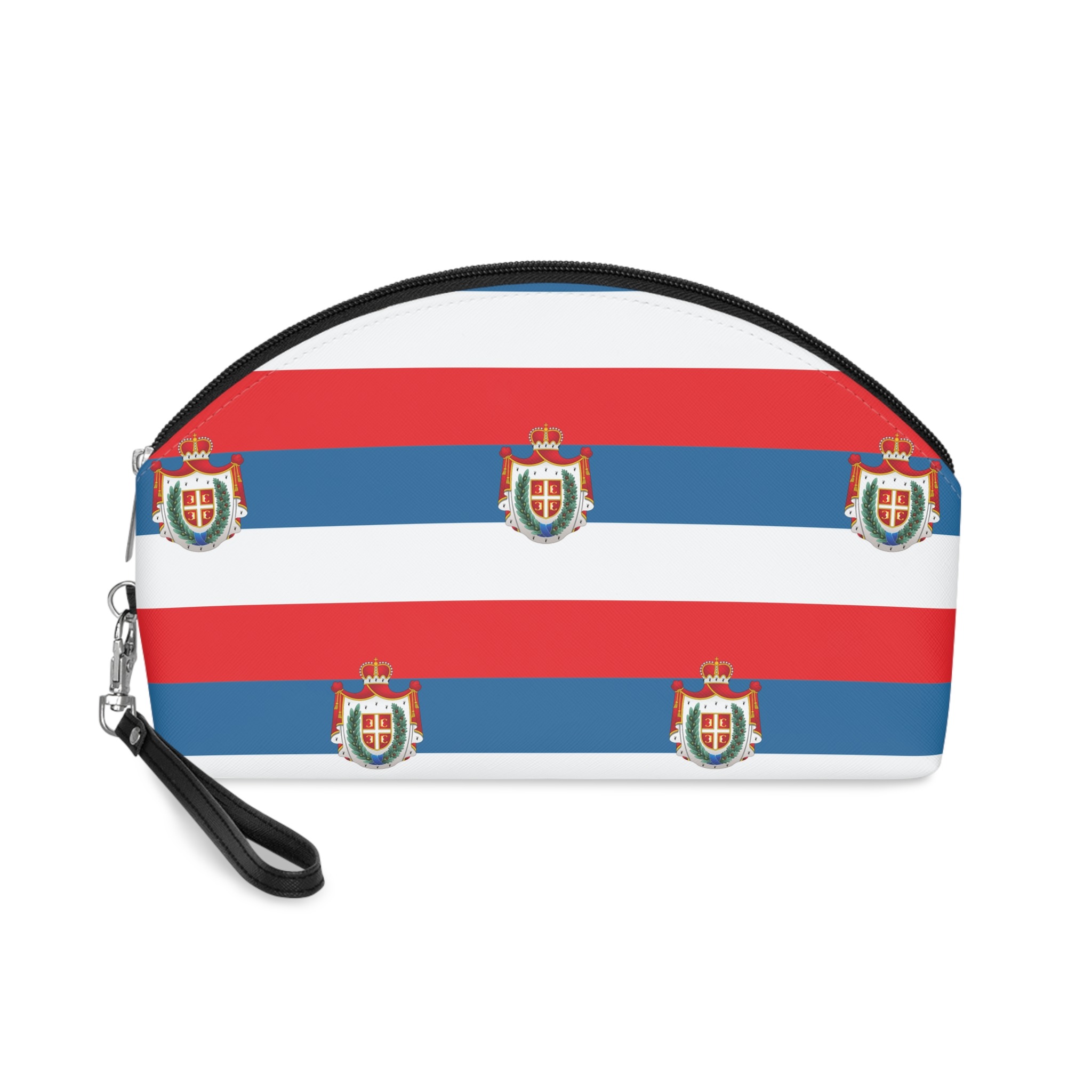 Tradicionalna Zastava Vojvodine Sa Grbom Makeup Bag