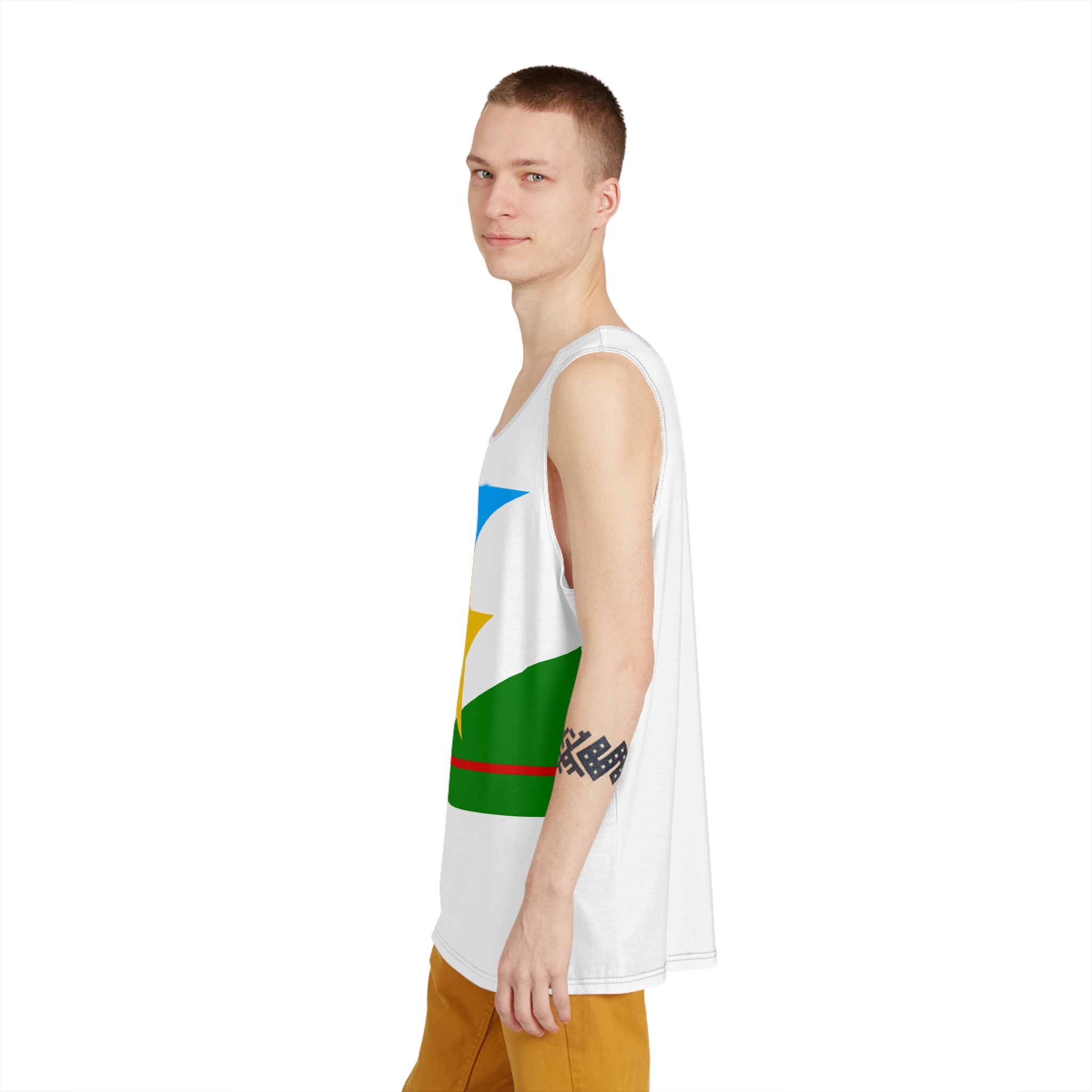 Bandeira de Roraima Mens Tank Aop
