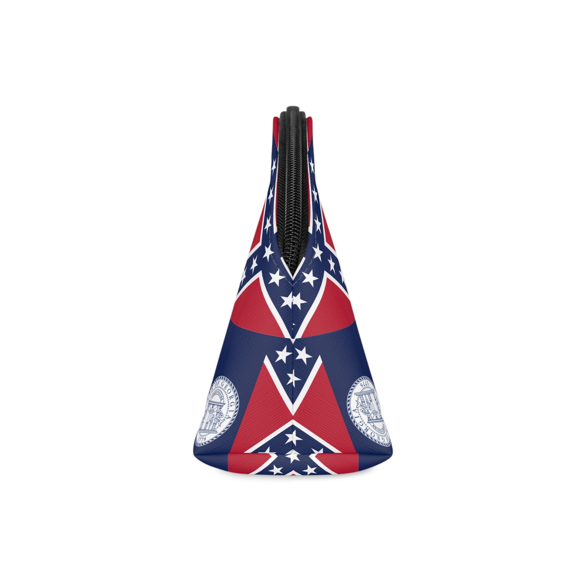 Flag of the State of Georgia (1956–2001) Makeup Bag - Image 4
