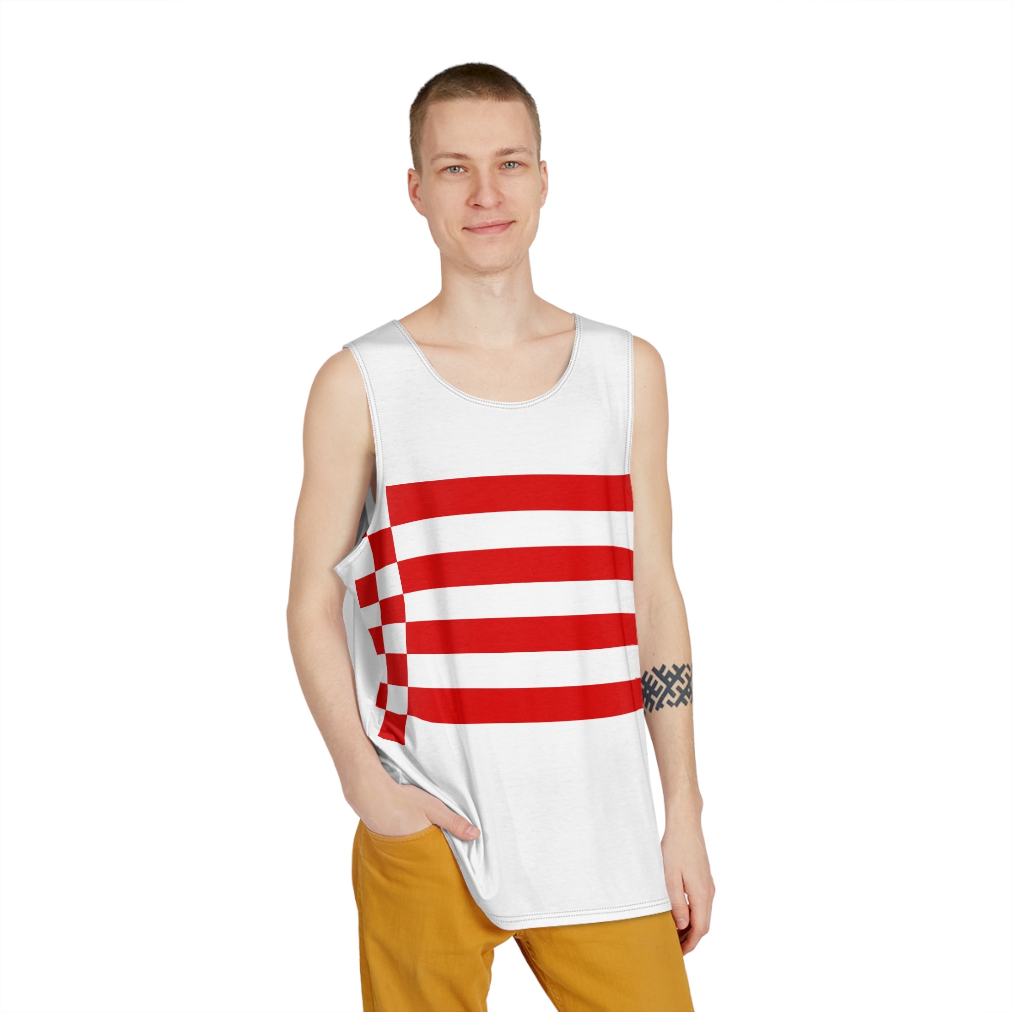 Flag of Bremen Mens Tank Aop - Image 3