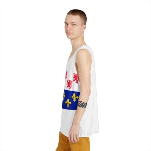 Flag of Picardie Mens Tank Aop