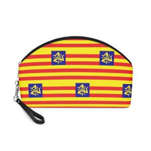Simple Flag Sicilian Independence Makeup Bag