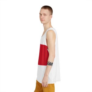 Bahrain Flag Mens Tank Aop