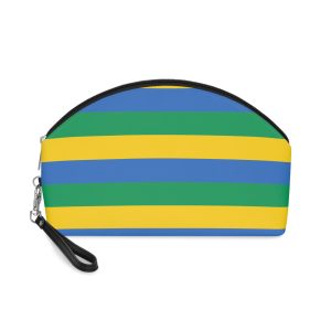 Gambian Flag Makeup Bag