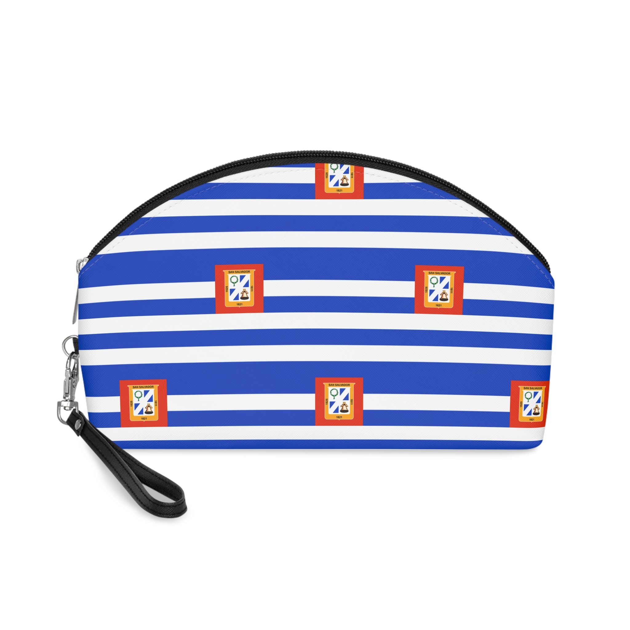 San Salvador Flag Makeup Bag