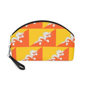 Flag of Bhutan Makeup Bag