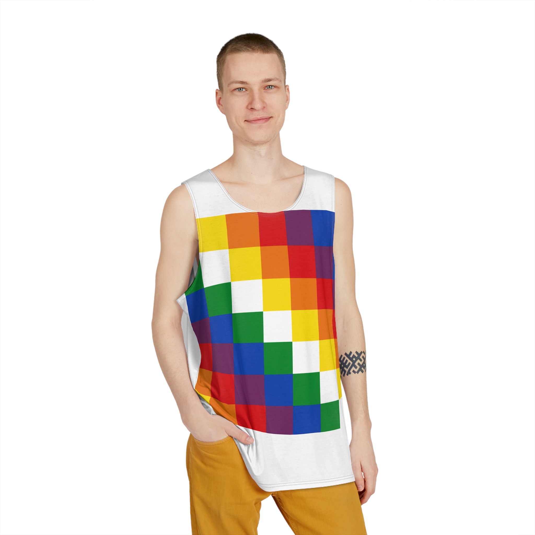 Banner of the Qulla Suyu (1979) Mens Tank Aop - Image 3