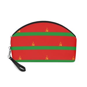 Flag of Transnistria (state) Makeup Bag