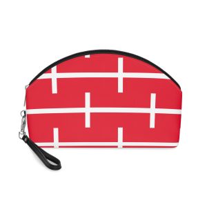 Danish Flag Makeup Bag