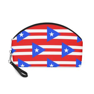 Puerto Rico Flag Makeup Bag