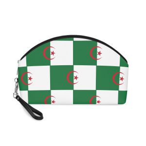 Algeria Flag Makeup Bag