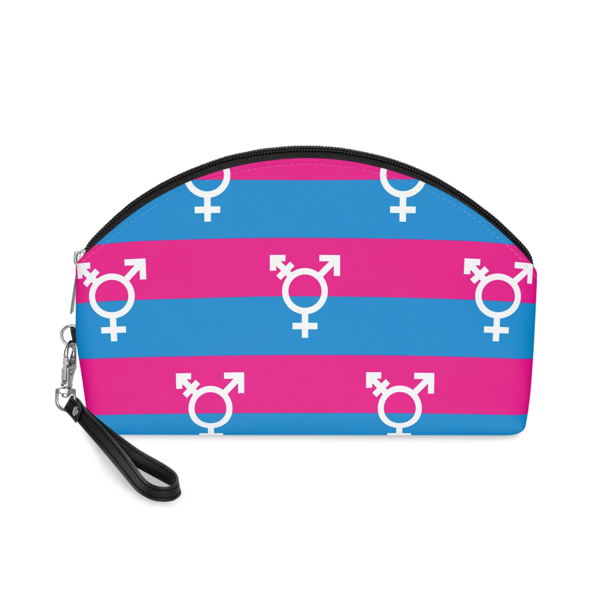 Trans Flag Lindsay Design Makeup Bag