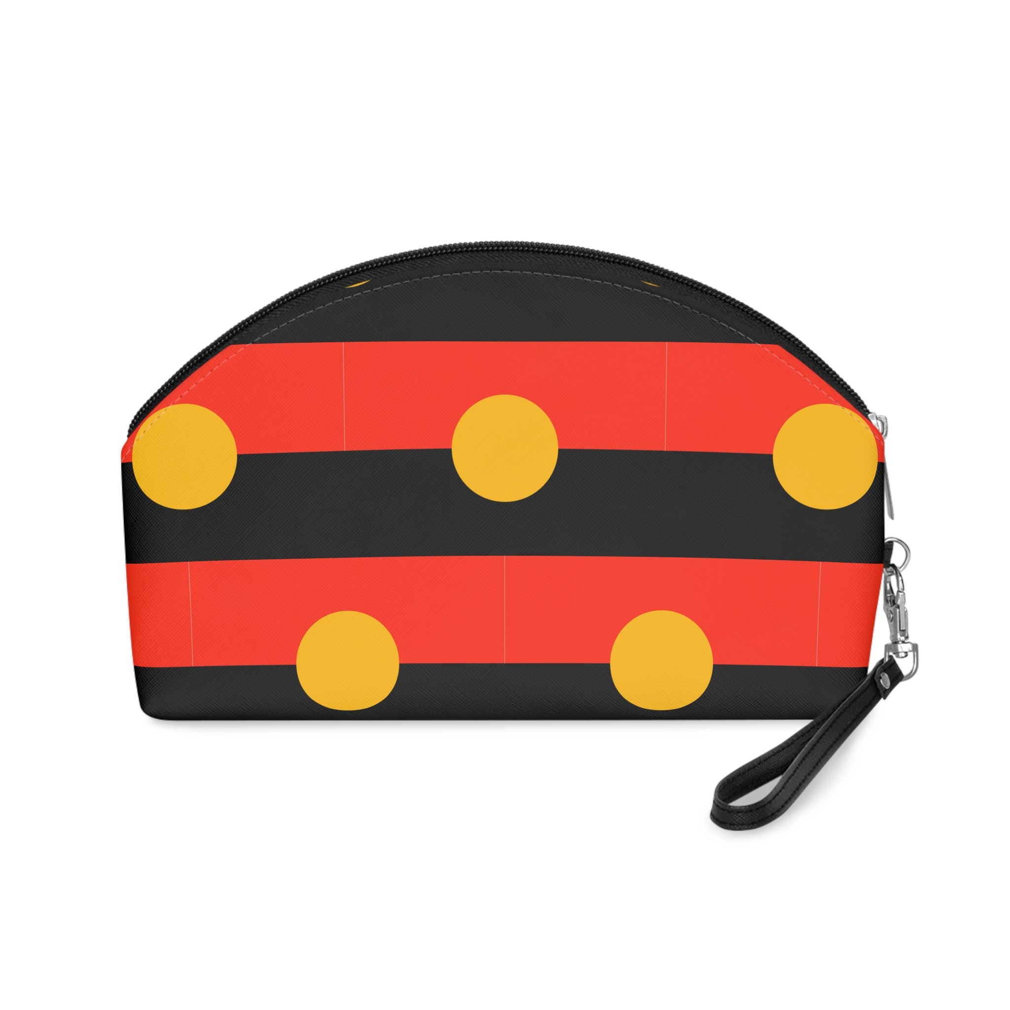 Australian Aboriginal Flag Makeup Bag - Image 2
