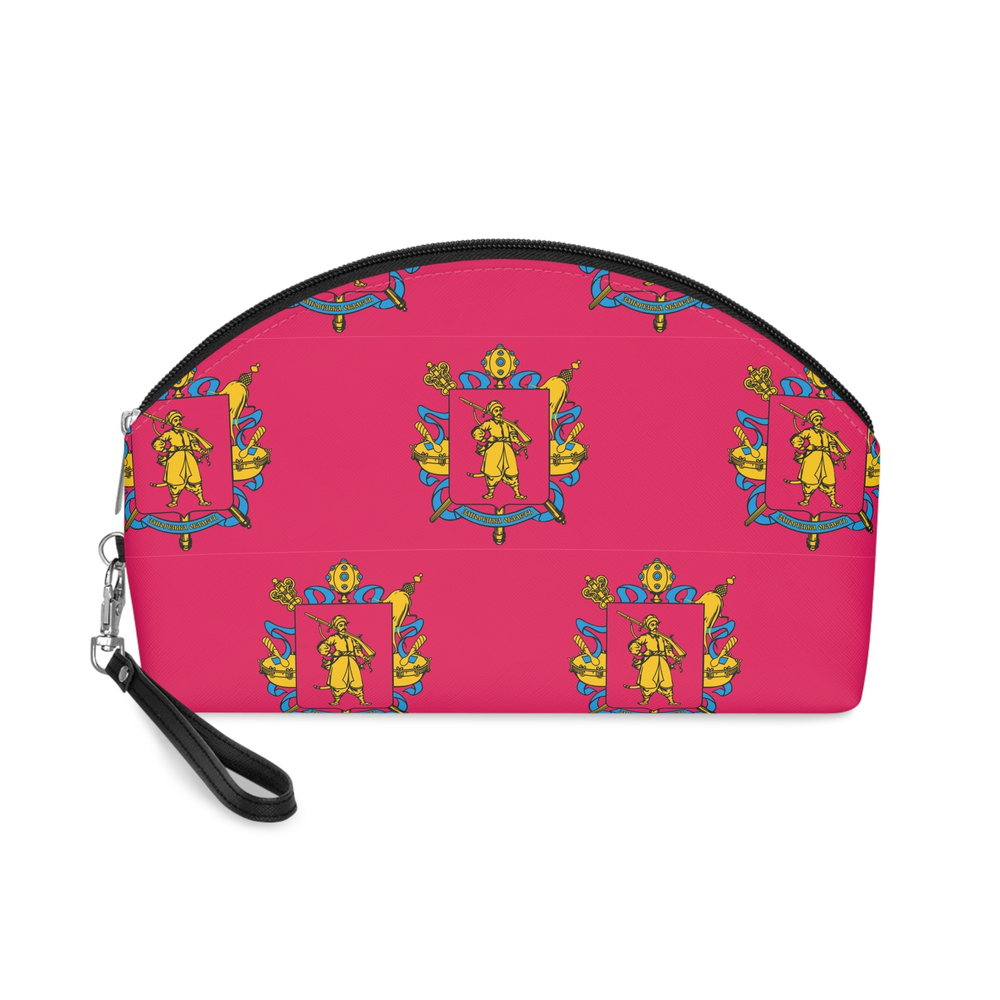 Flag of Zaporizhia Oblast Makeup Bag