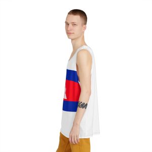 Cambodia Mens Tank Aop