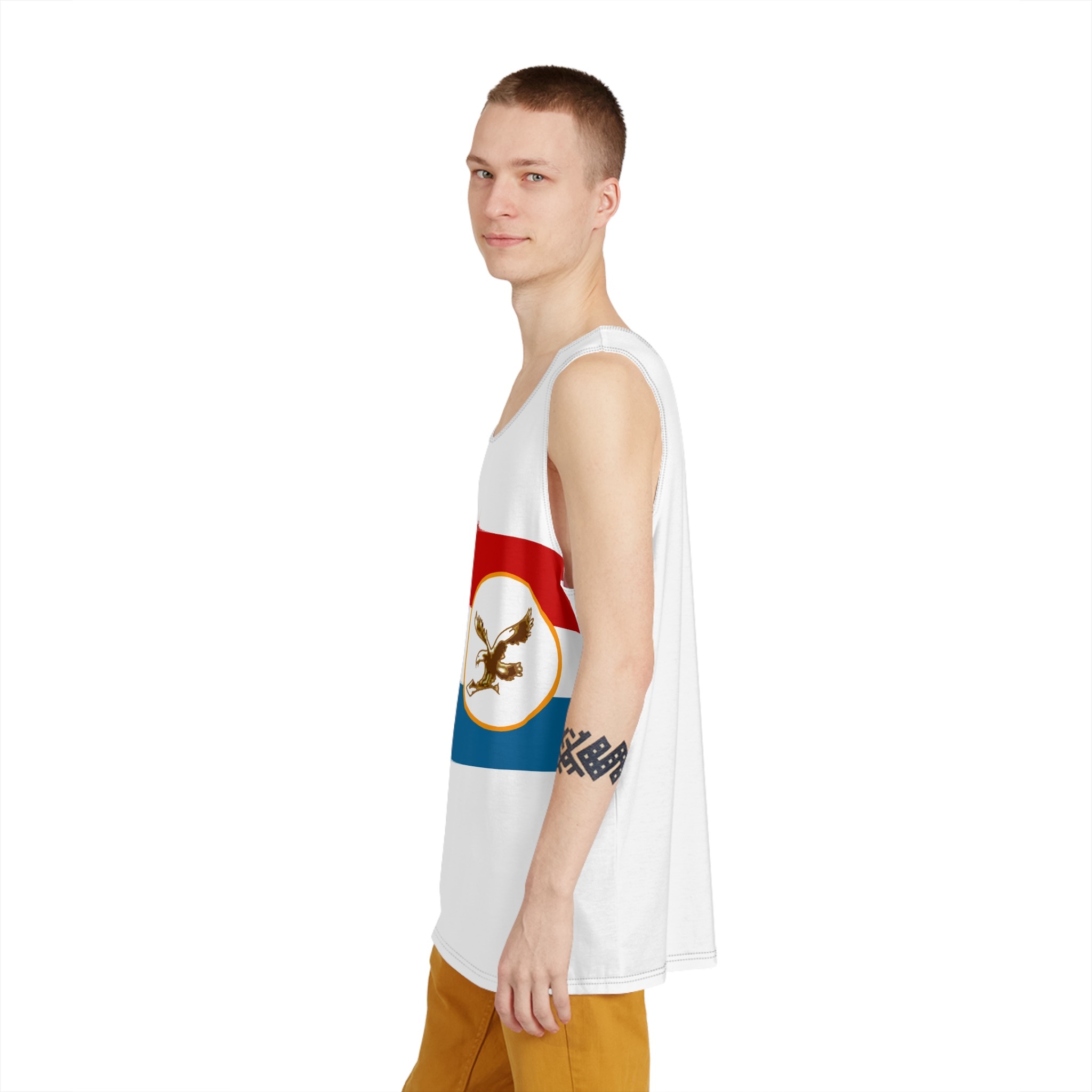 Px Flag of Malaiita Mens Tank Aop