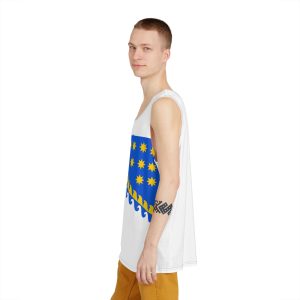 Flag of Dnipropetrovsk Oblast Mens Tank Aop