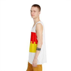 Flag of District Cahul Mens Tank Aop