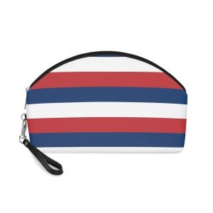 Civil Flag of Serbia Makeup Bag