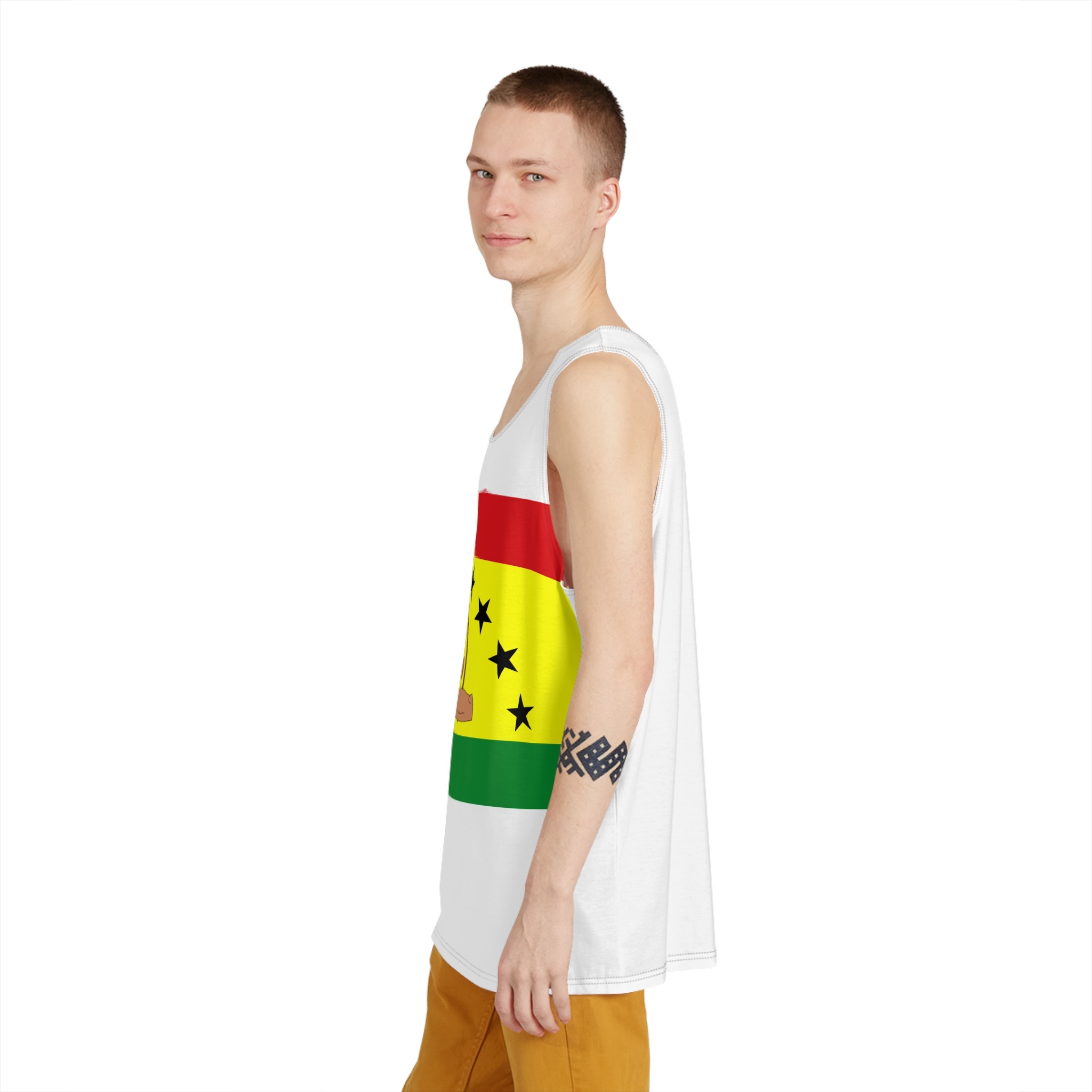 Bandera de La Comarca Guna Yala Mens Tank Aop