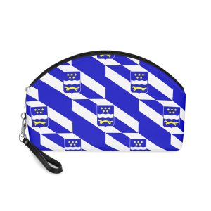 Flag of Brod Posavina County Makeup Bag