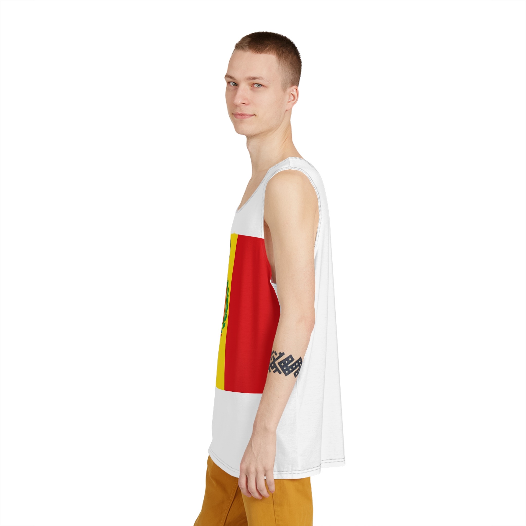 Bandera de San Julián de Loria Mens Tank Aop