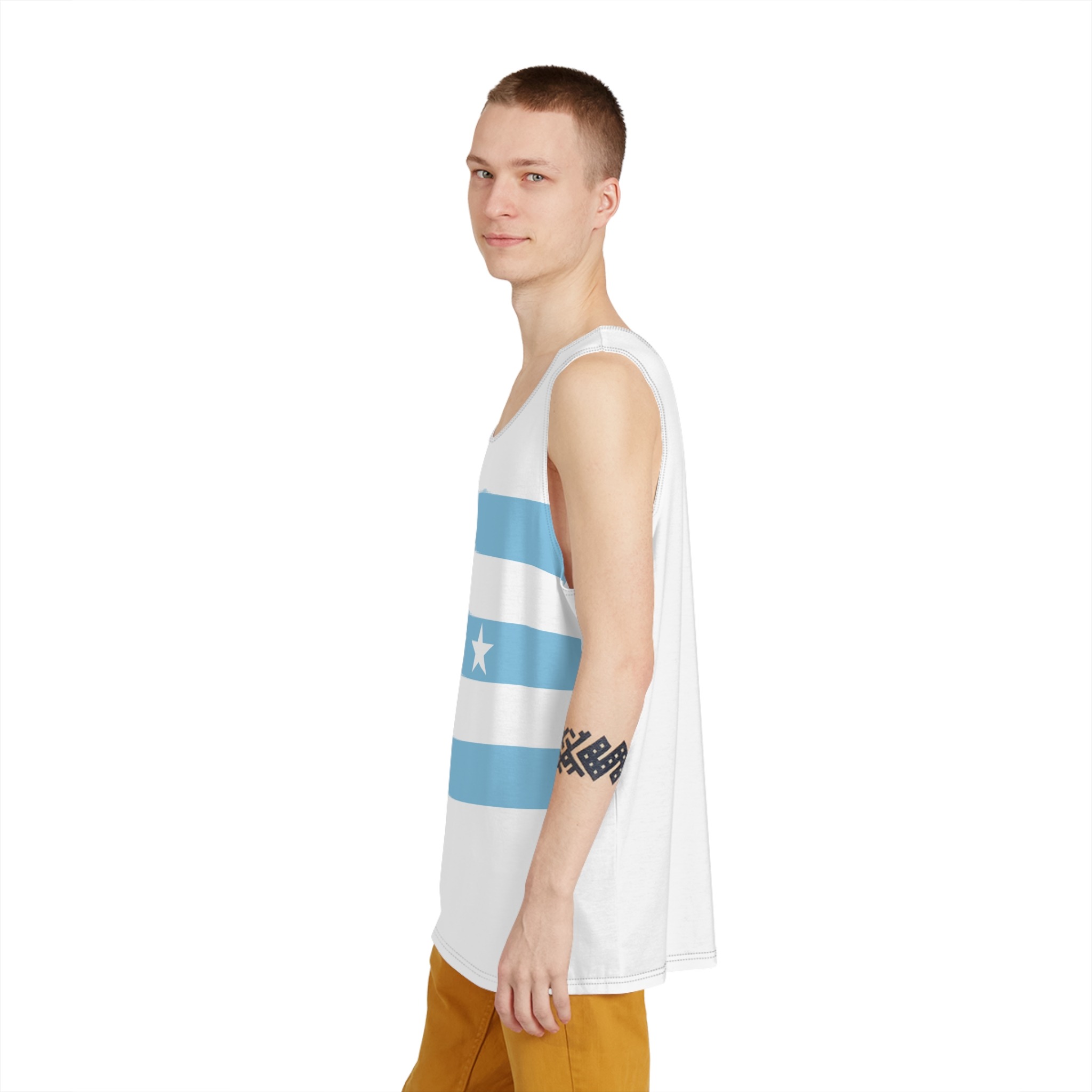 Bandera Provincia Guayas Mens Tank Aop