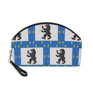 Siauliai County Flag Makeup Bag