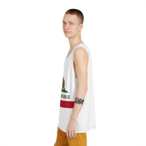 Flag of California Mens Tank Aop