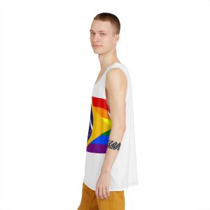 Brazil Gay Flag Mens Tank Aop