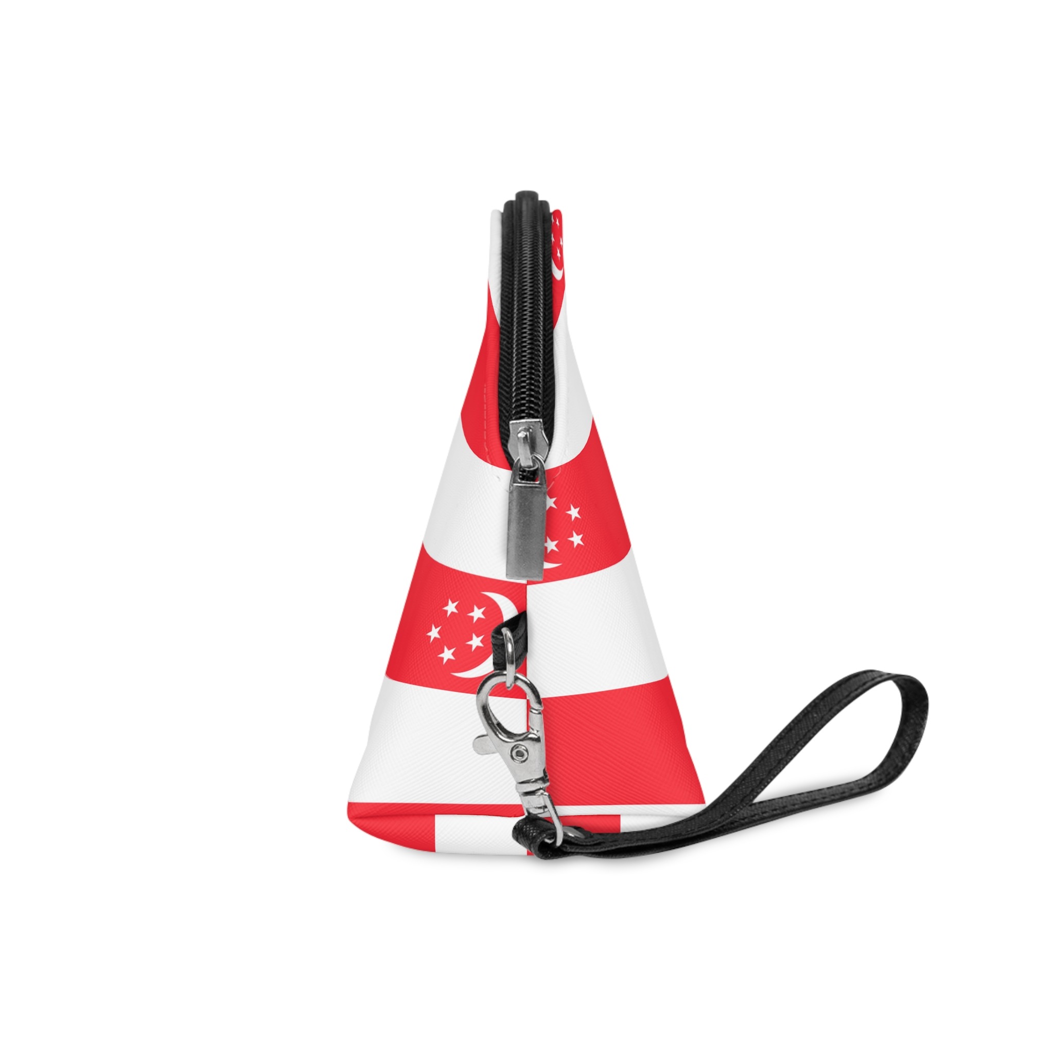Singapore Flag Makeup Bag - Image 3
