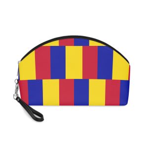Flag of Andorra (civil) Makeup Bag