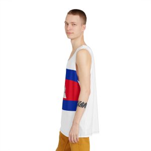 Flag of Cambodia Mens Tank Aop