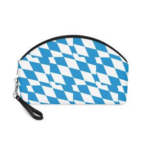 Flag of Bavaria (lozengy) Makeup Bag